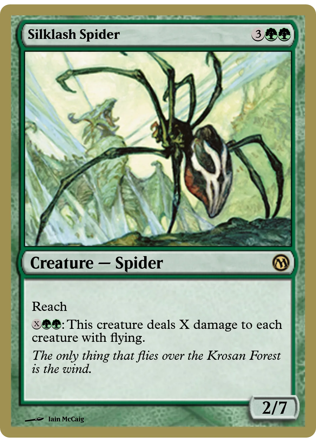 Silklash Spider