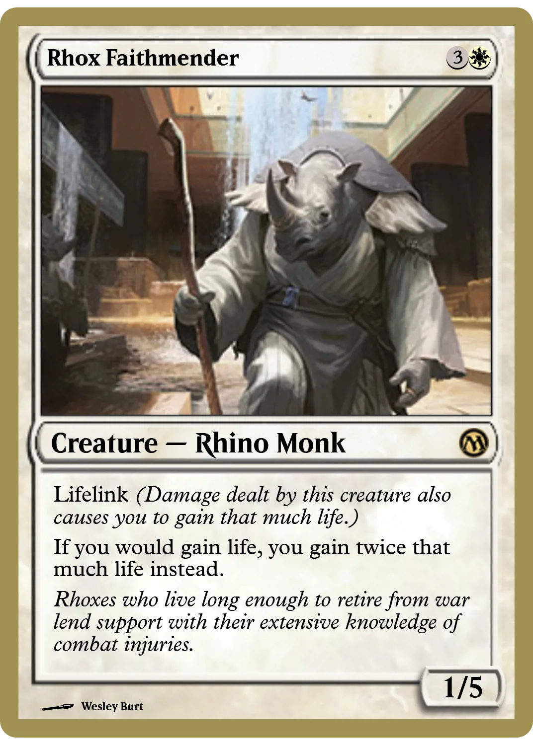 Rhox Faithmender