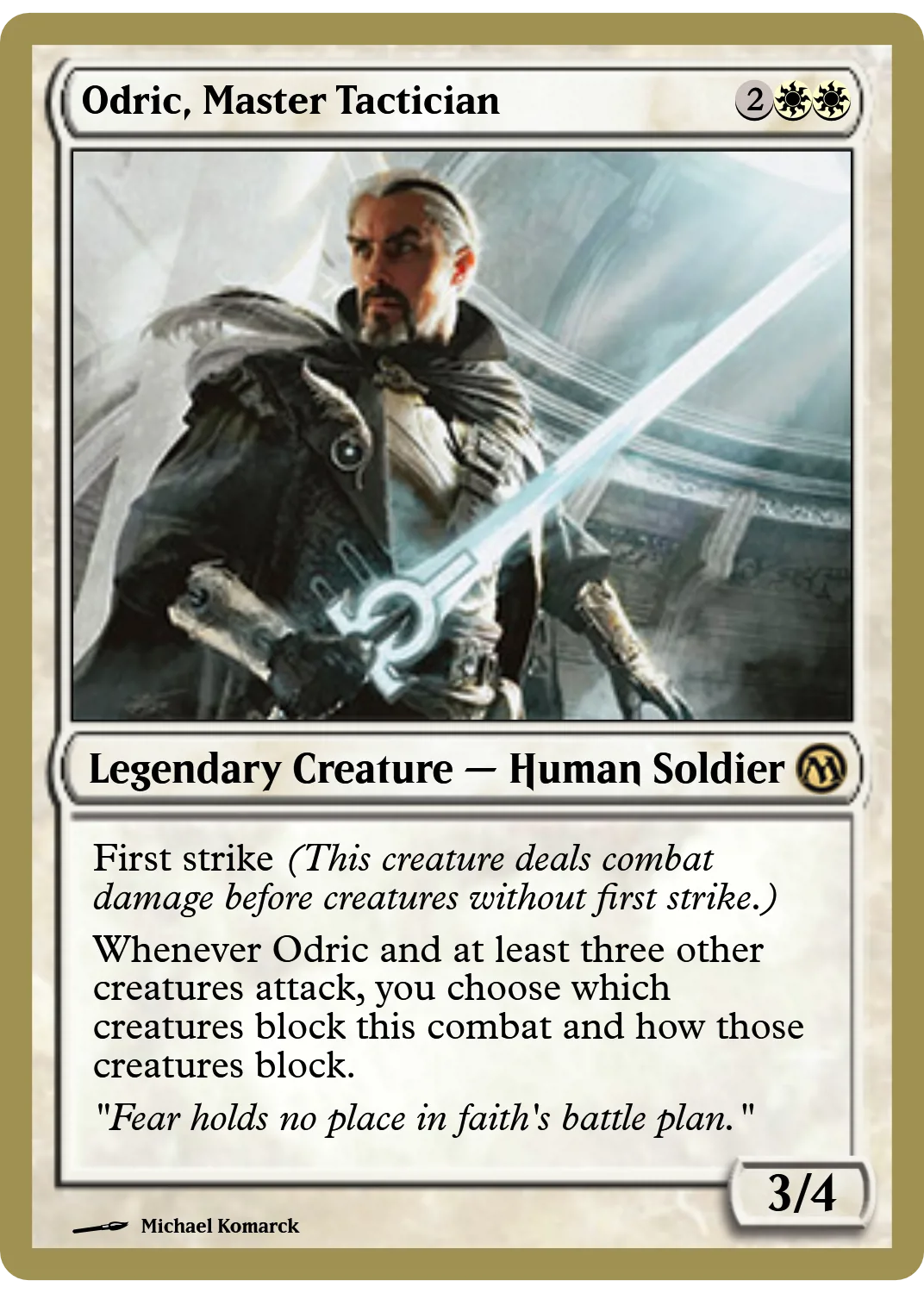 Odric, Master Tactician