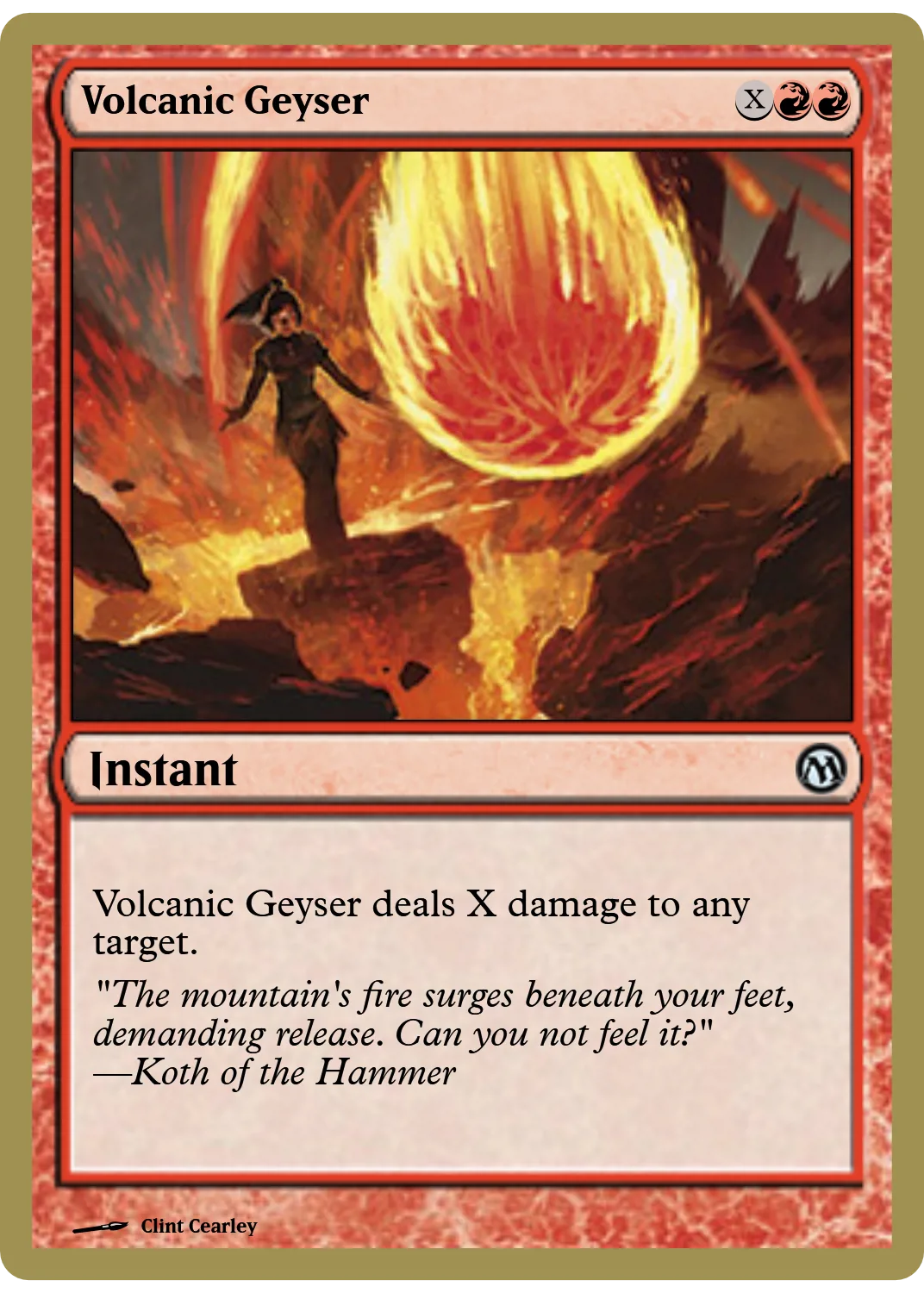 Volcanic Geyser