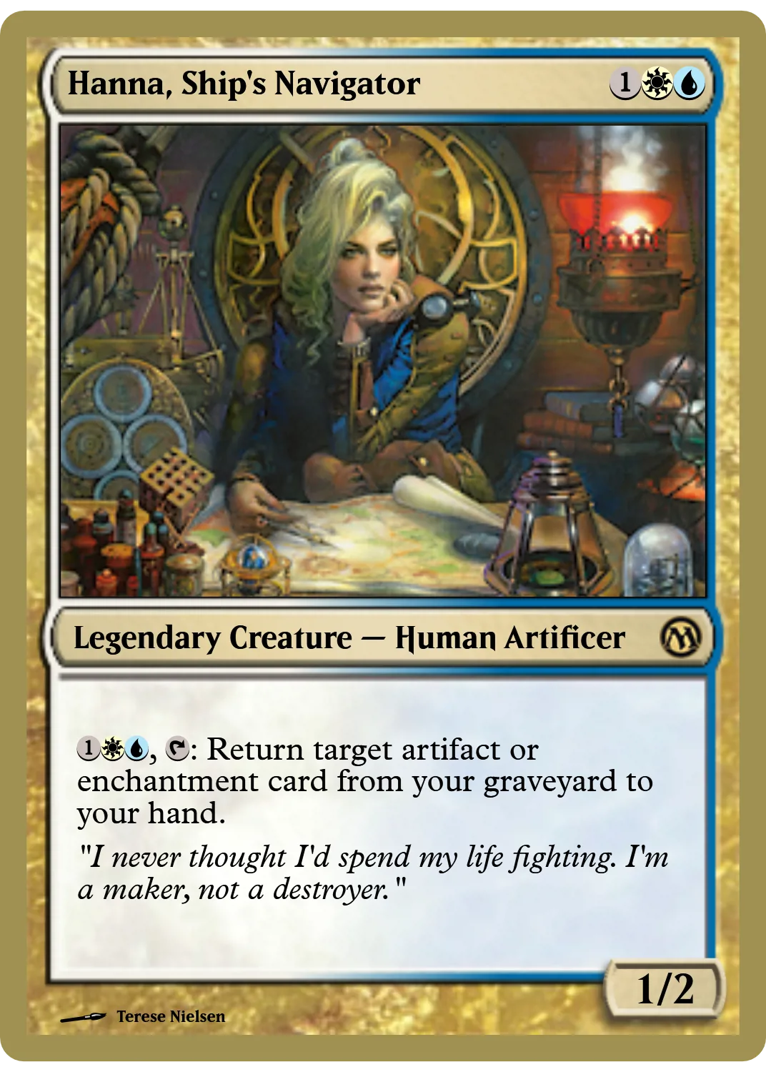 Hanna, Ship's Navigator
