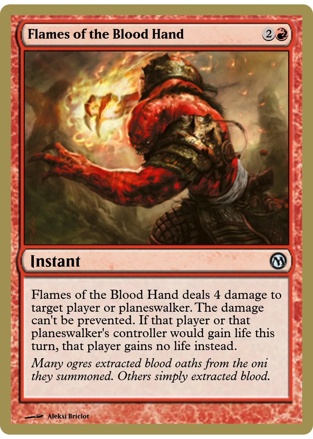 Flames of the Blood Hand