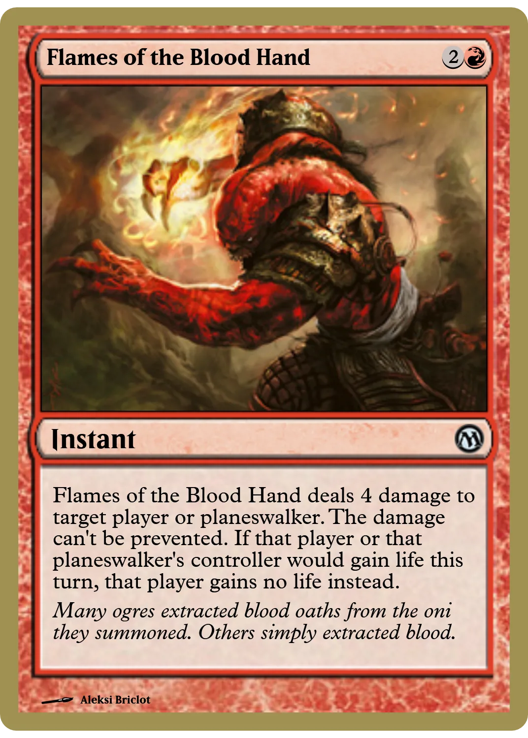 Flames of the Blood Hand