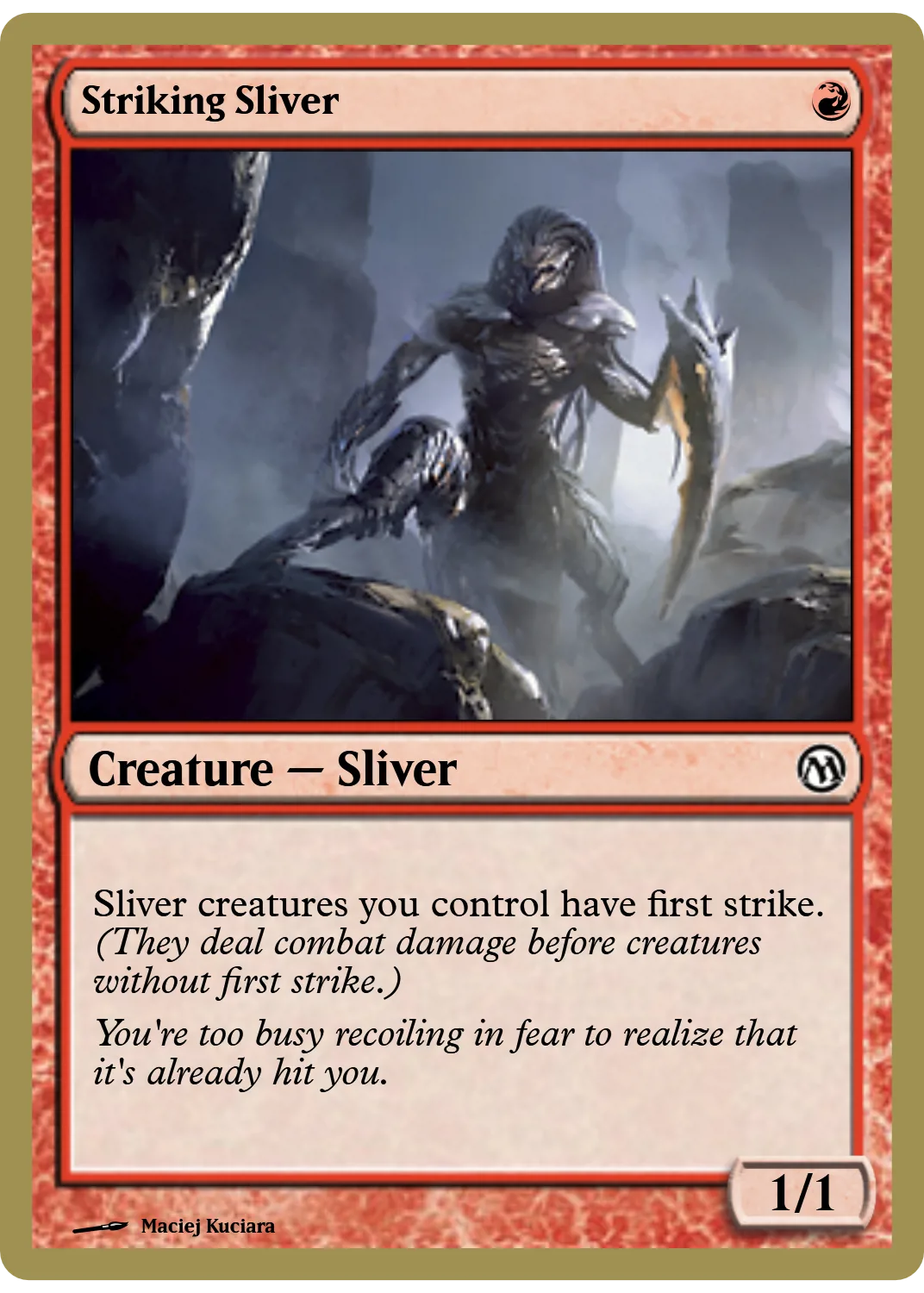 Striking Sliver