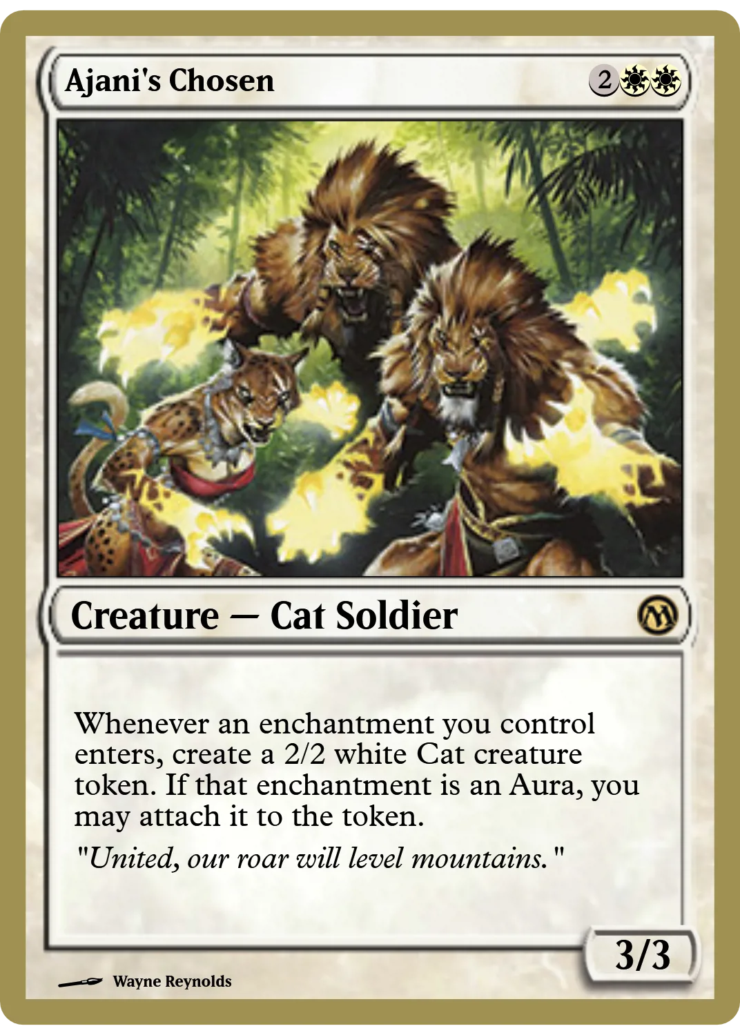 Ajani's Chosen