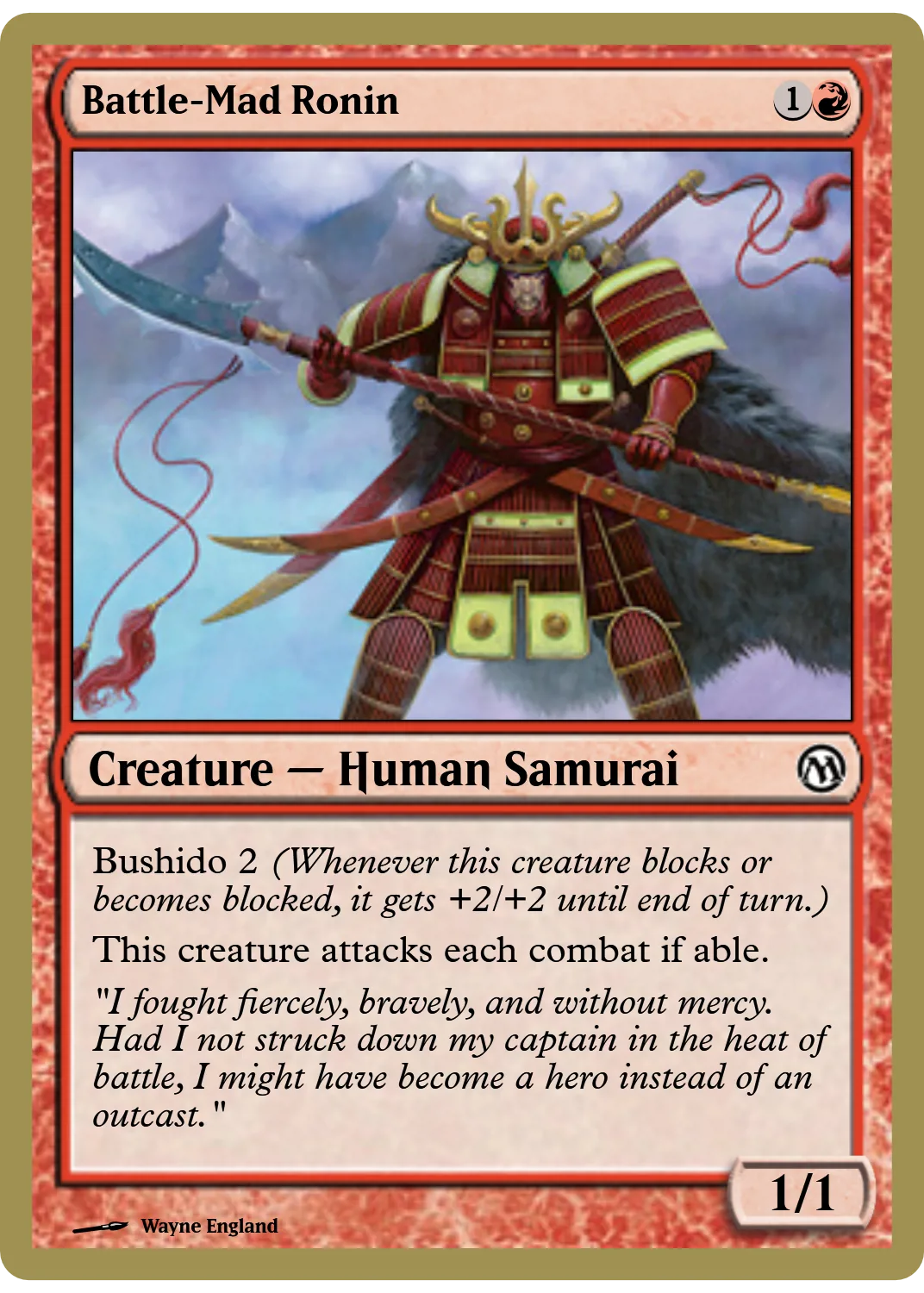 Battle-Mad Ronin
