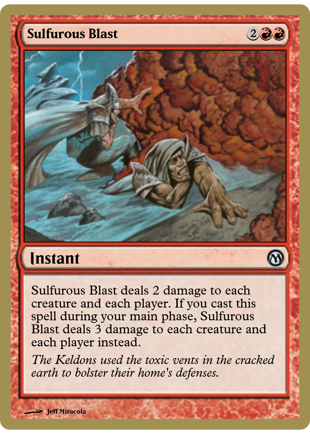 Sulfurous Blast