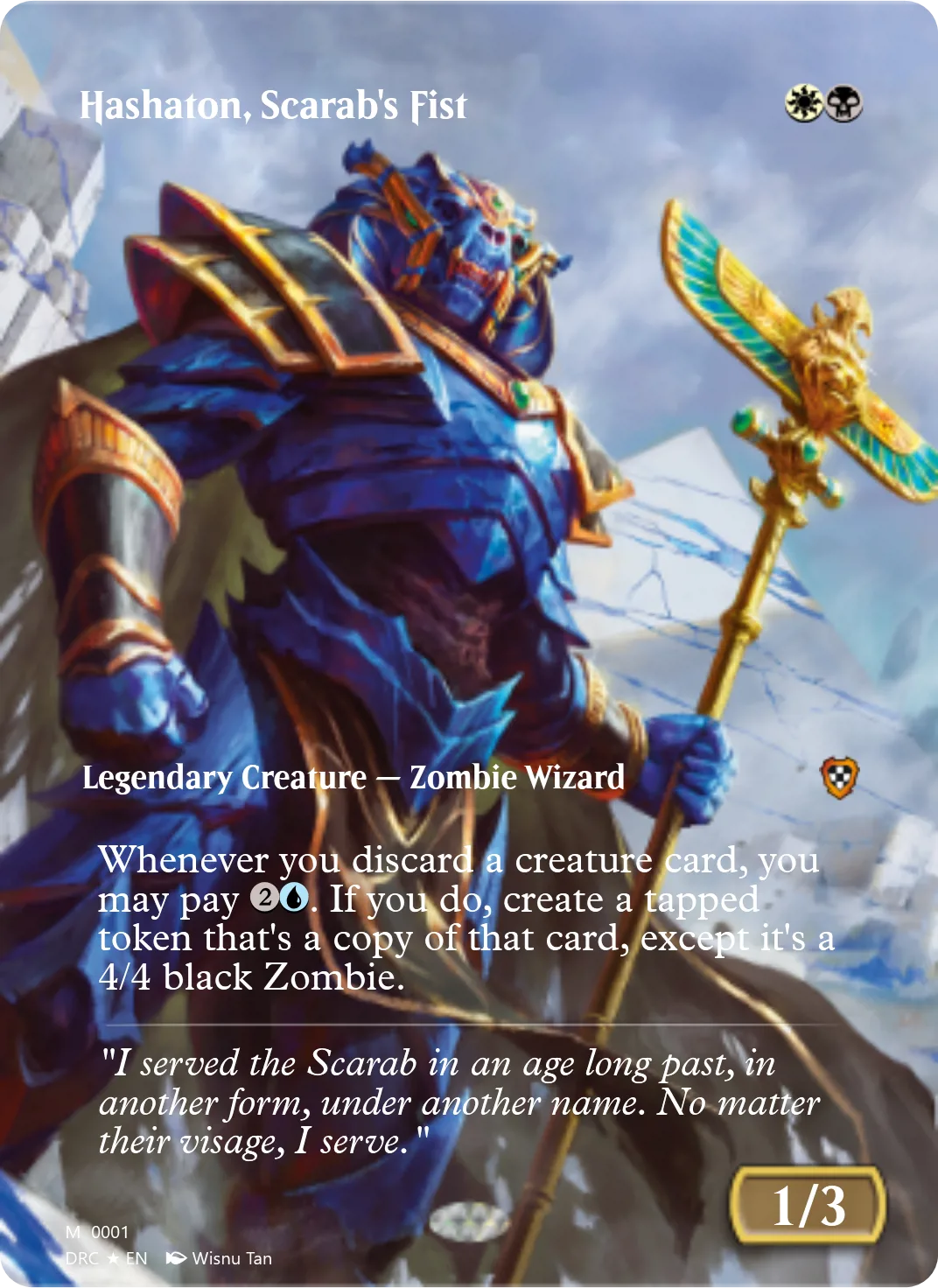 Hashaton, Scarab's Fist