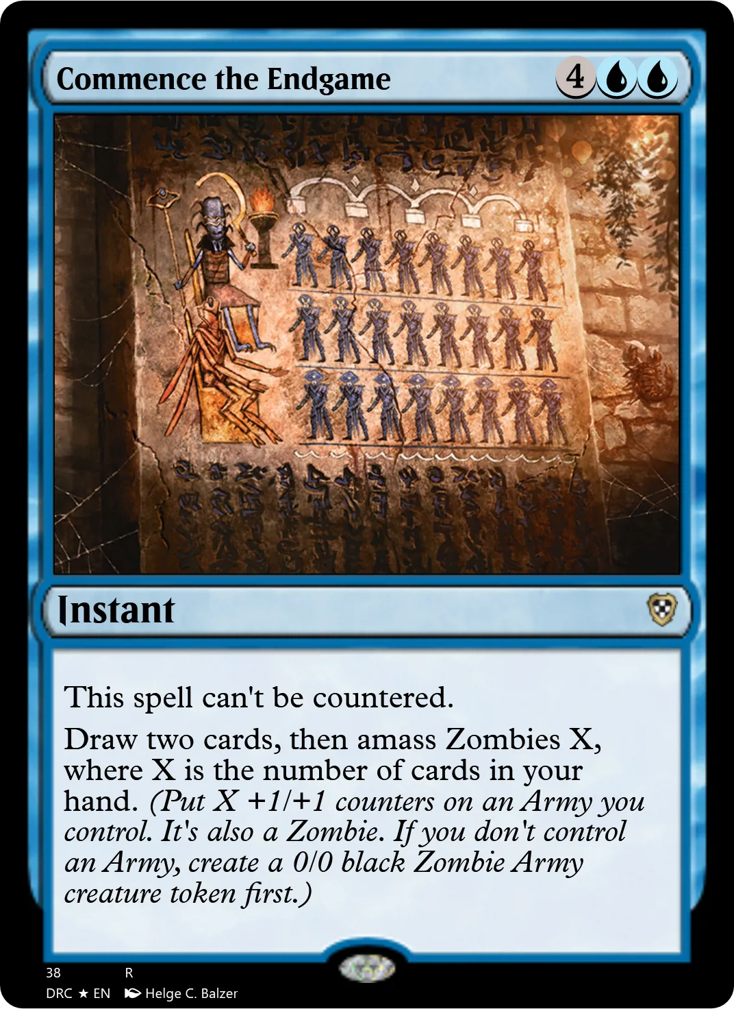 Commence the Endgame