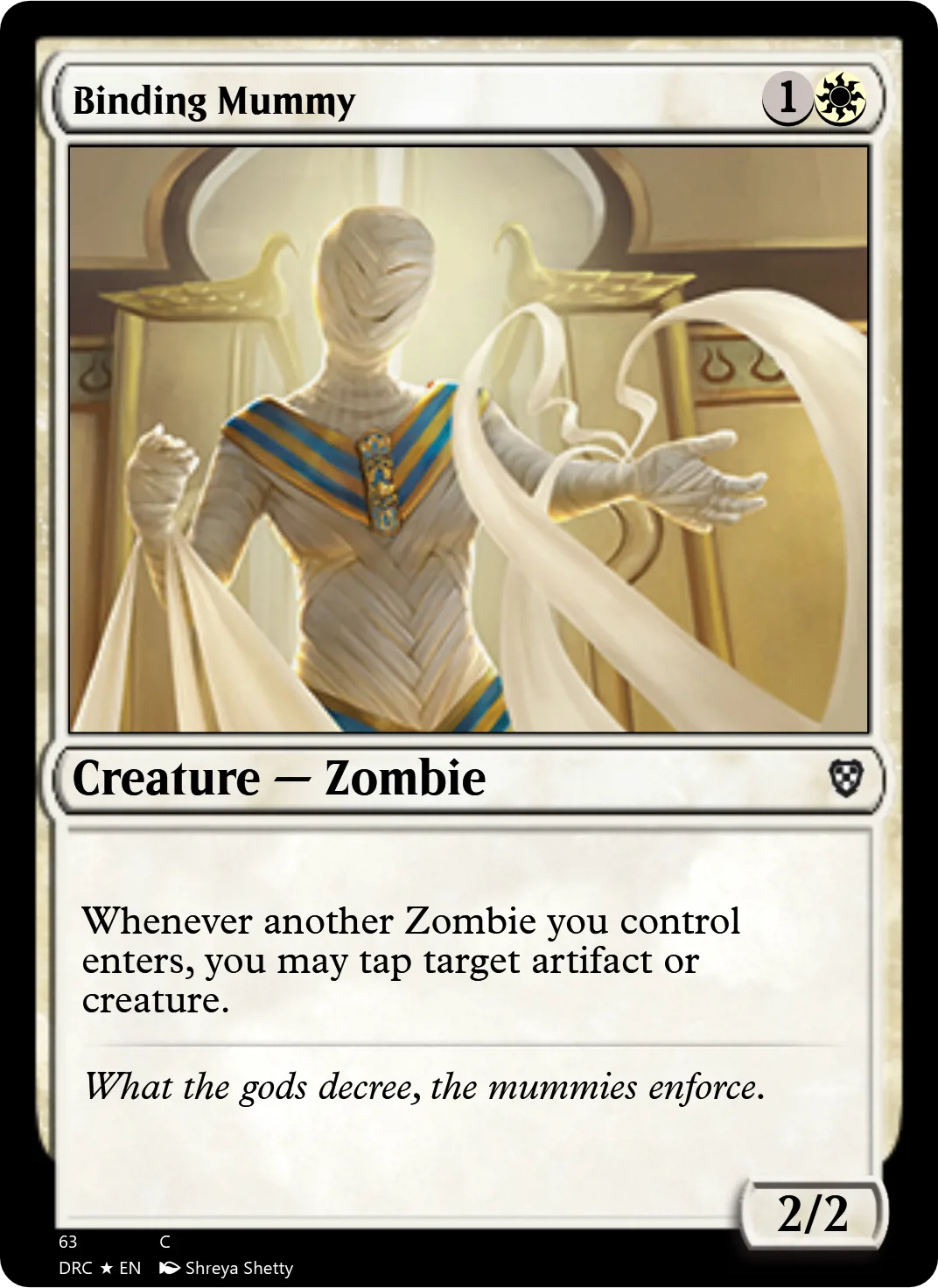 Binding Mummy