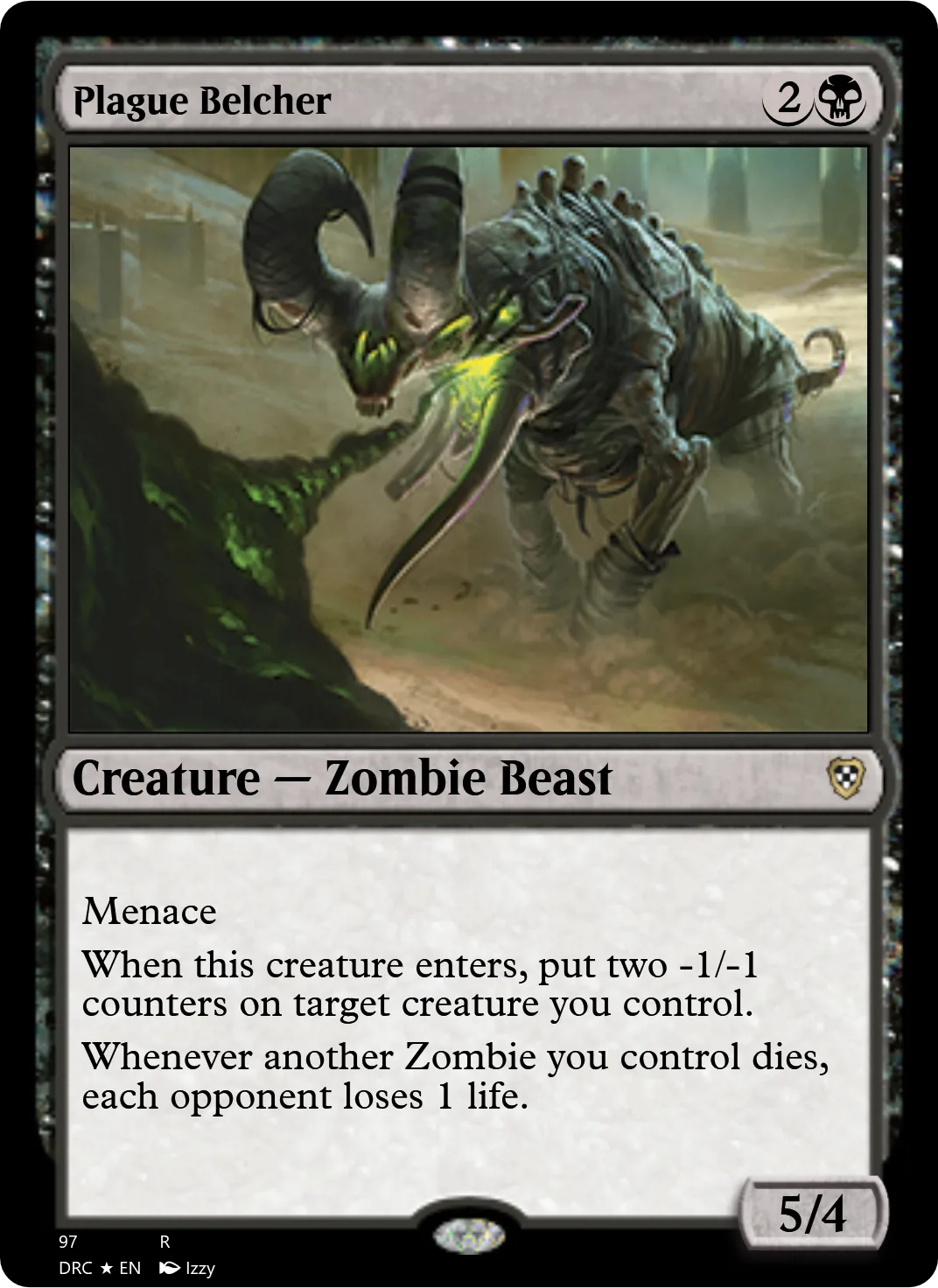 Plague Belcher