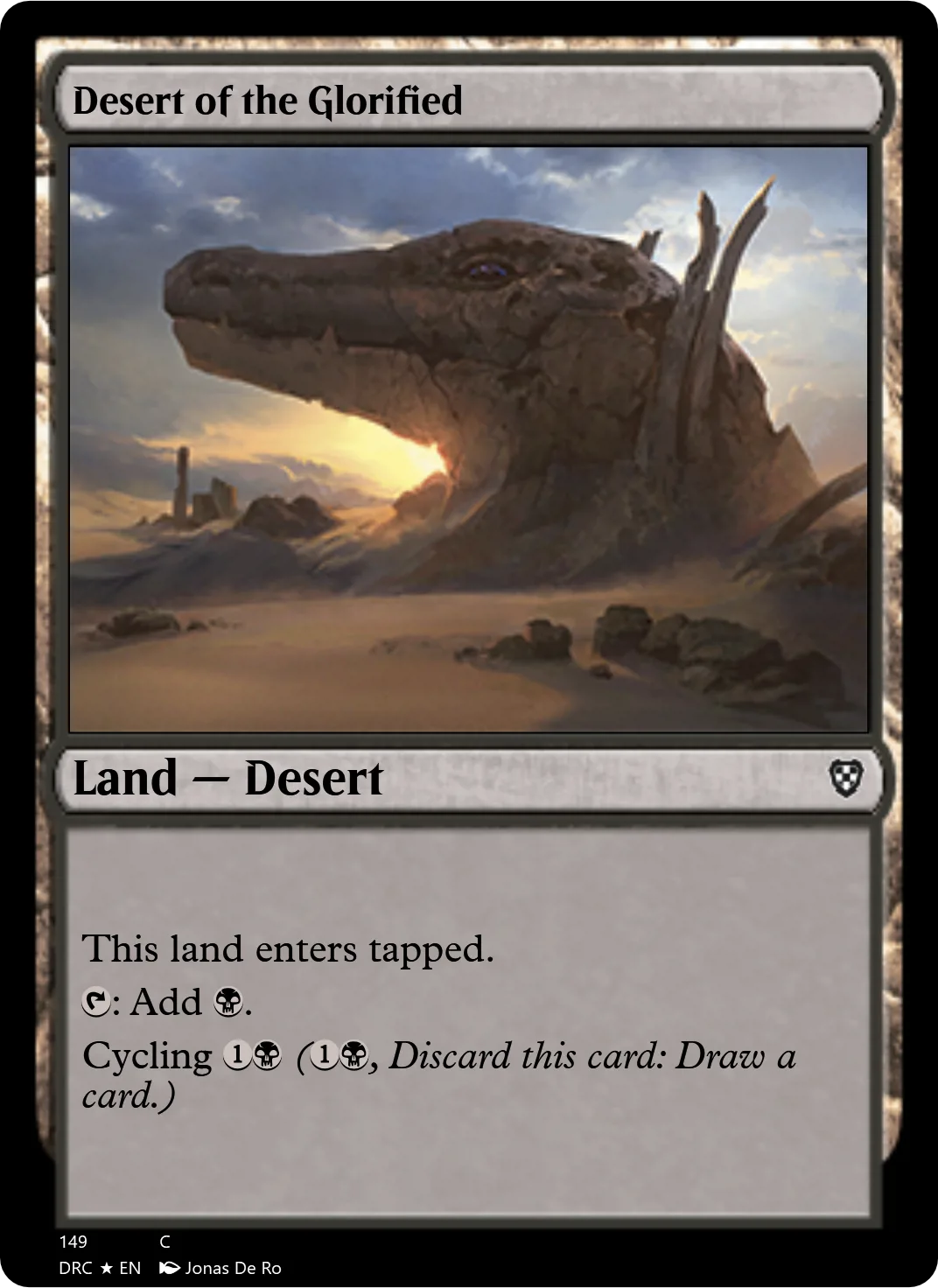Desert of the Glorified
