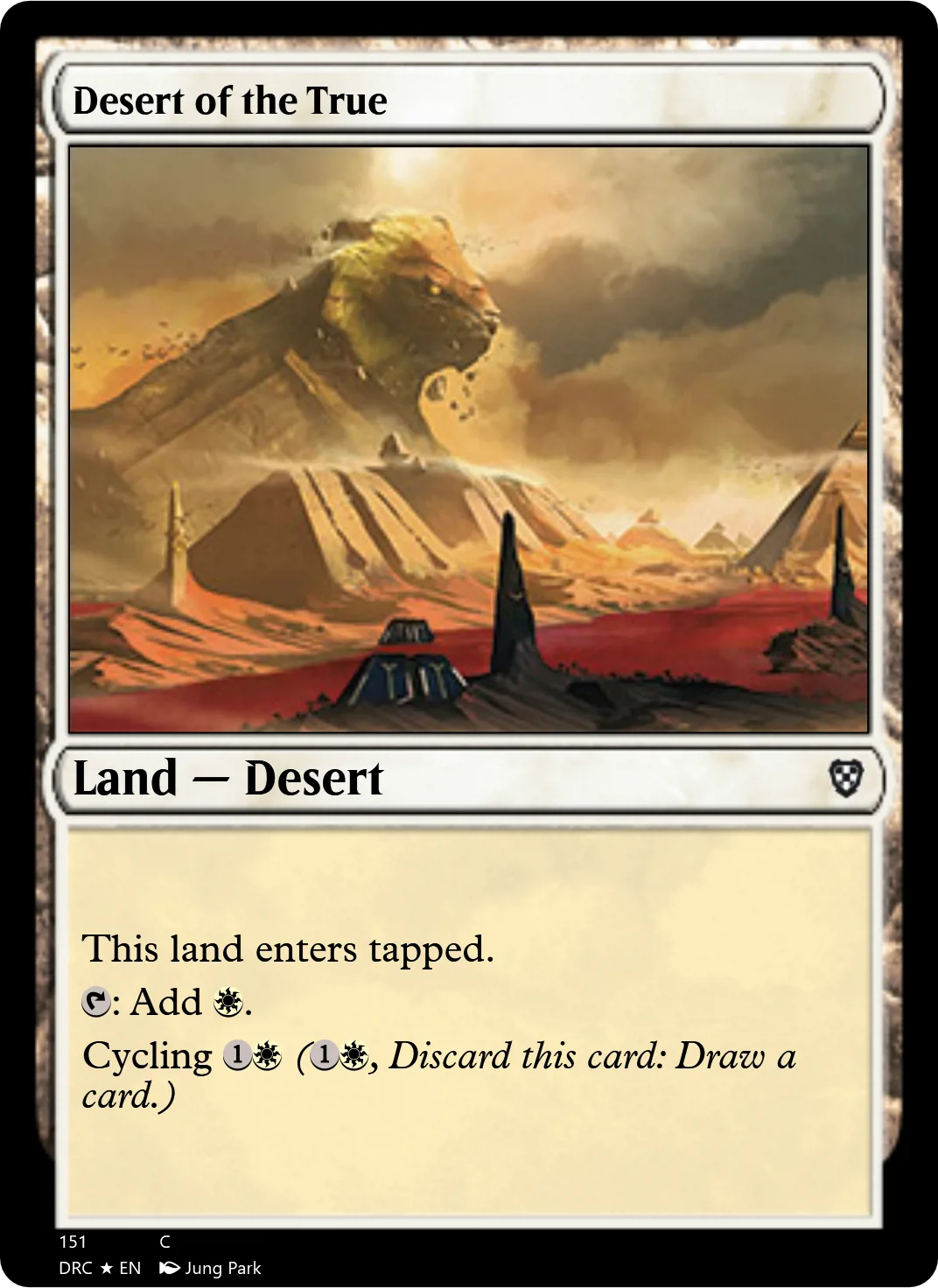 Desert of the True