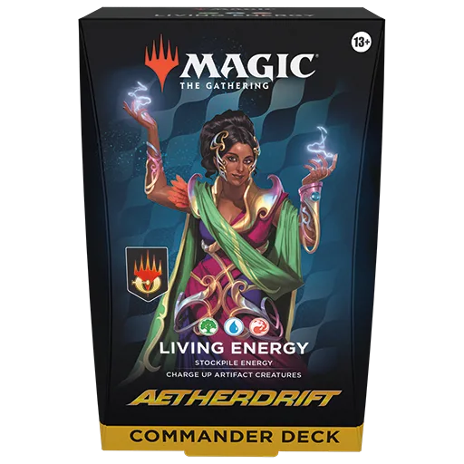 Aetherdrift Commander Deck: Living Energy