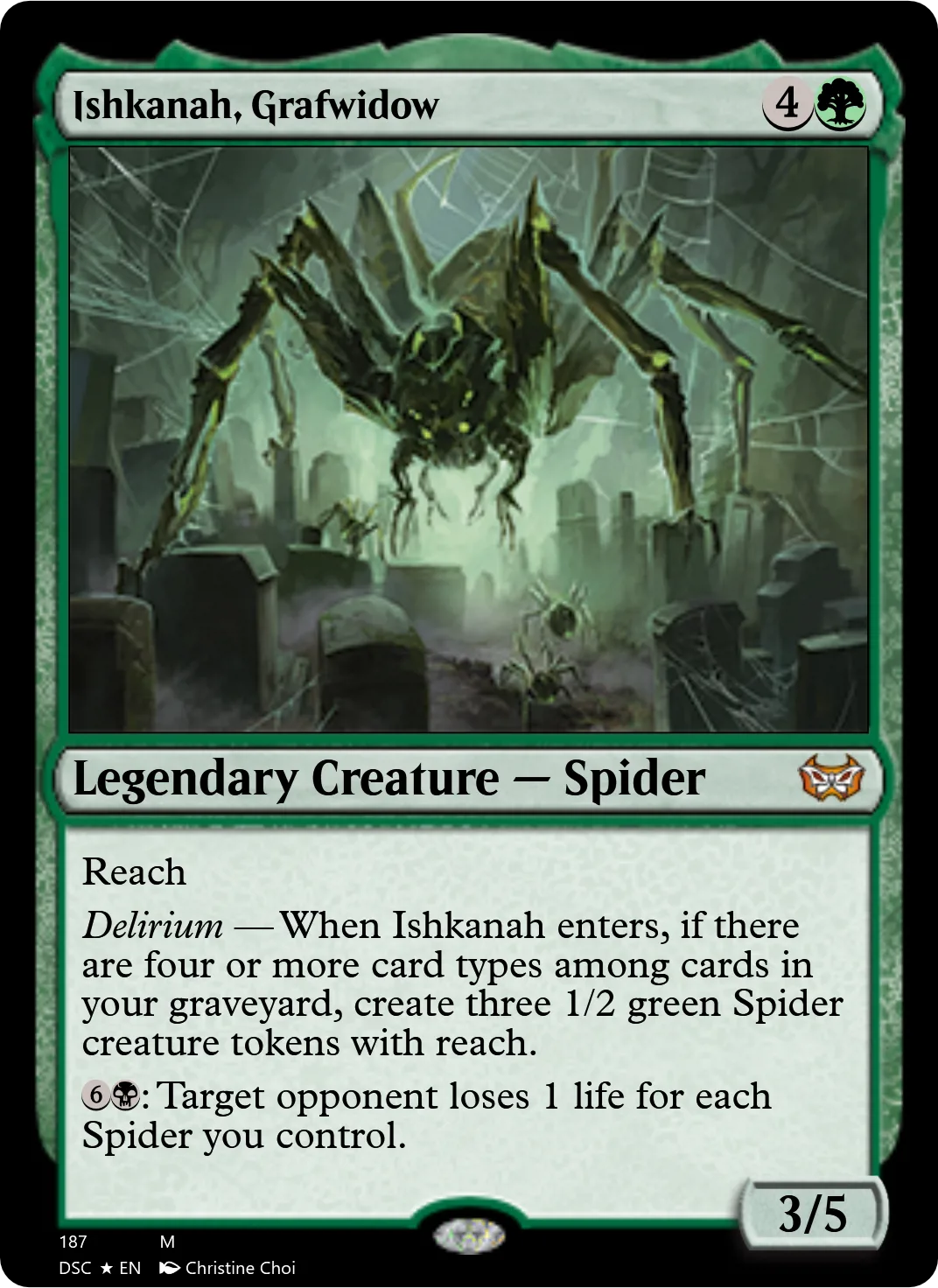 Ishkanah, Grafwidow