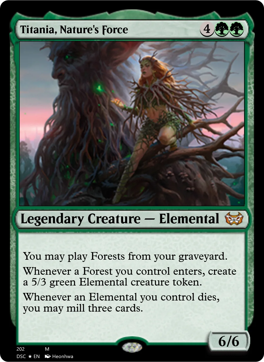 Titania, Nature's Force