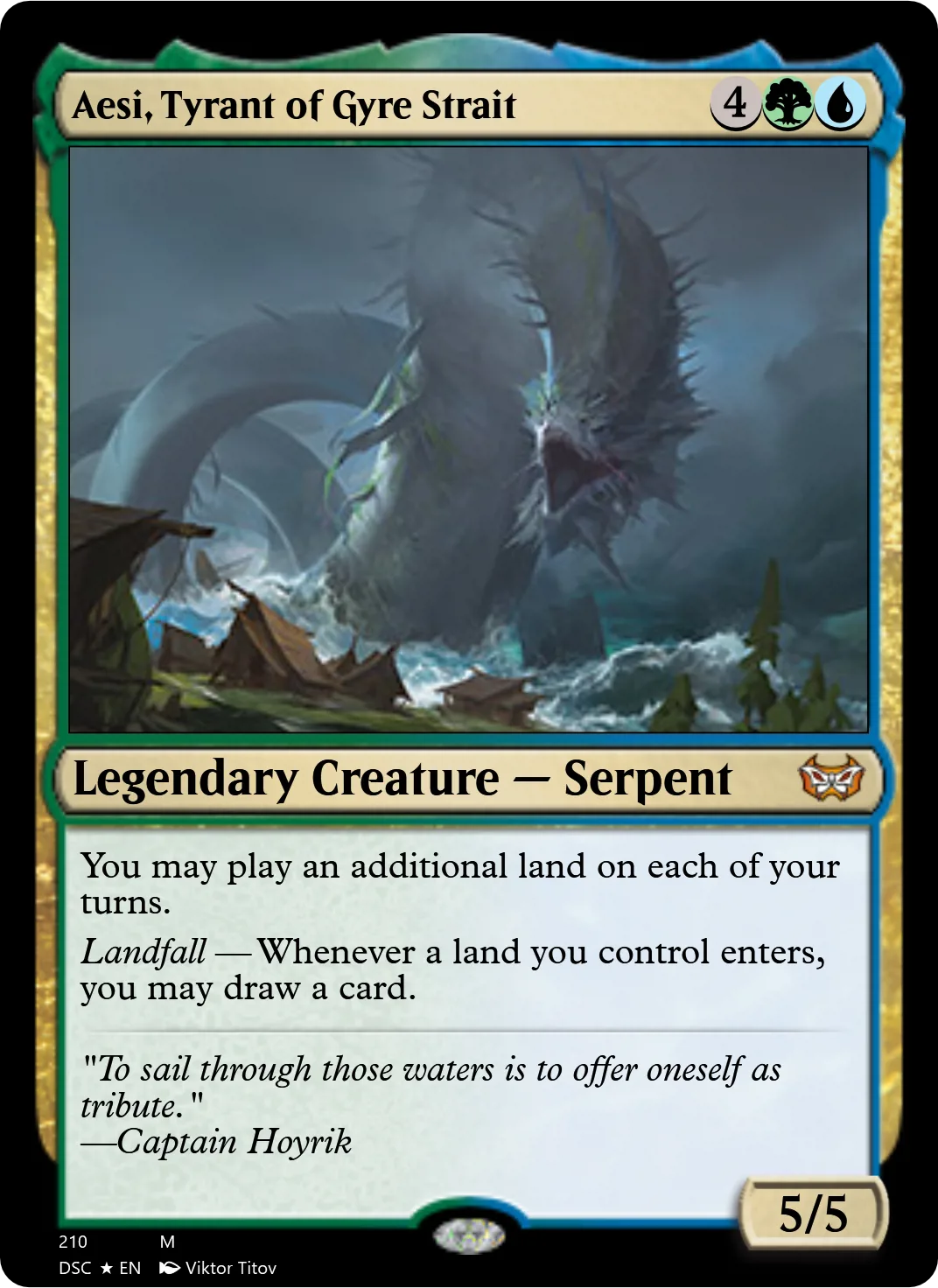 Aesi, Tyrant of Gyre Strait