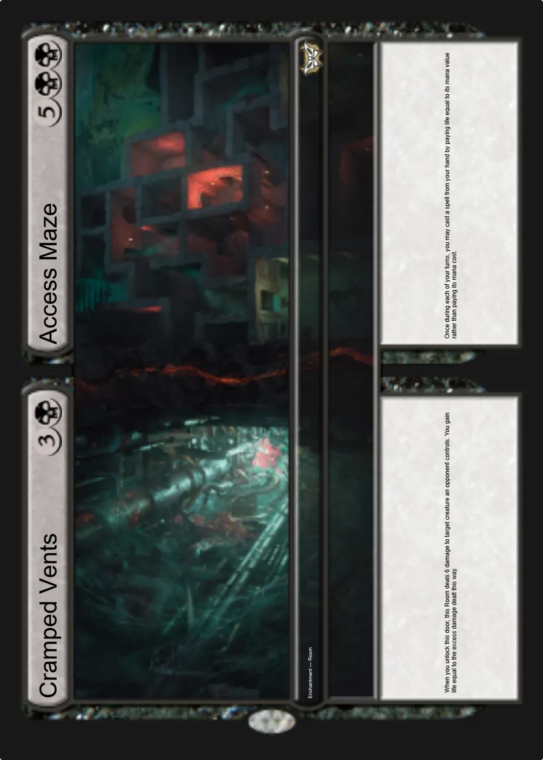 Cramped Vents // Access Maze