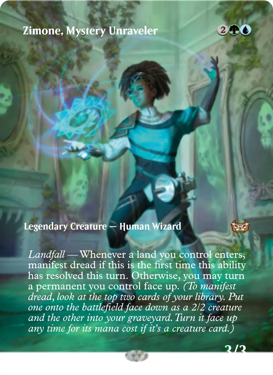 Zimone, Mystery Unraveler