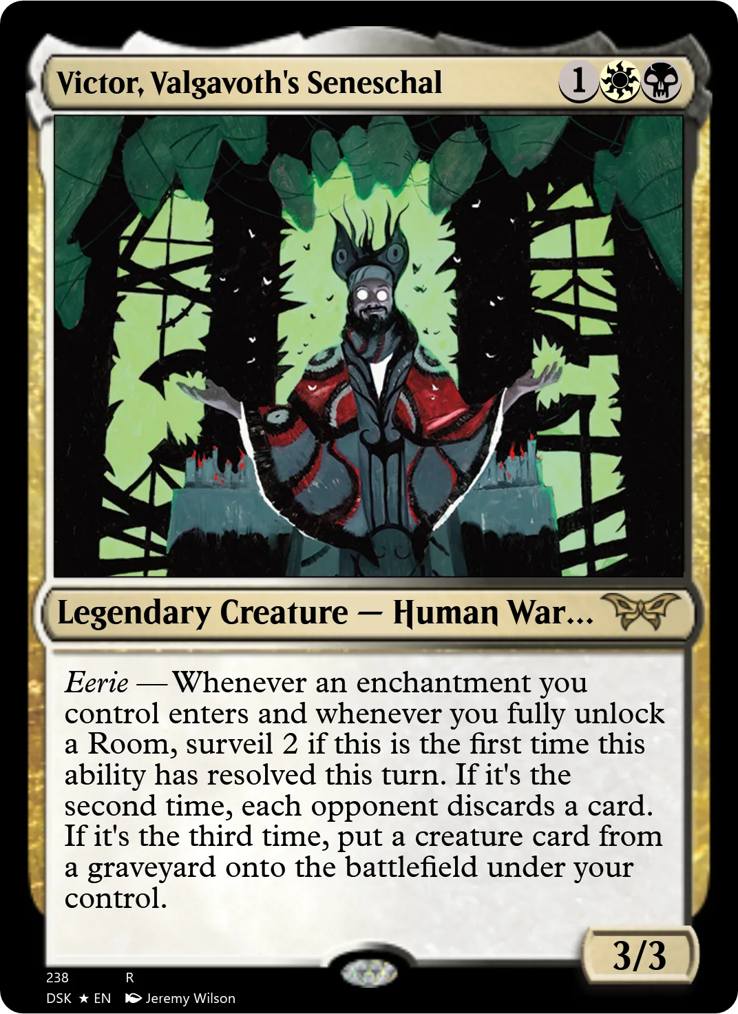 Victor, Valgavoth's Seneschal