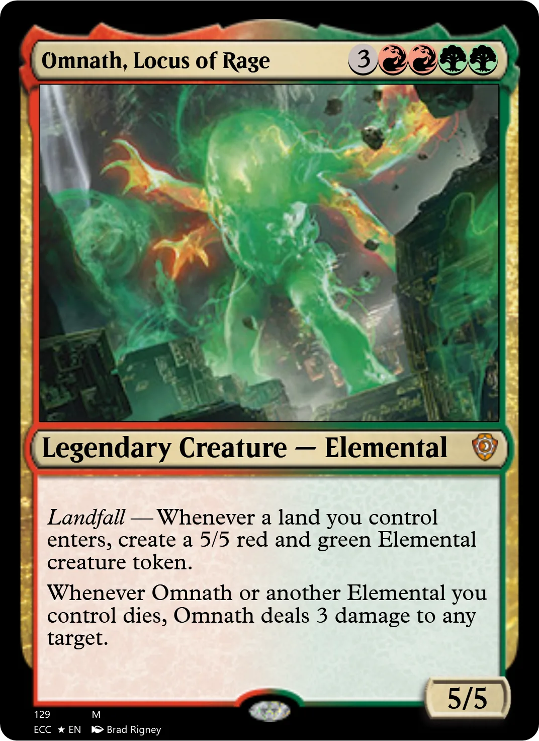Omnath, Locus of Rage