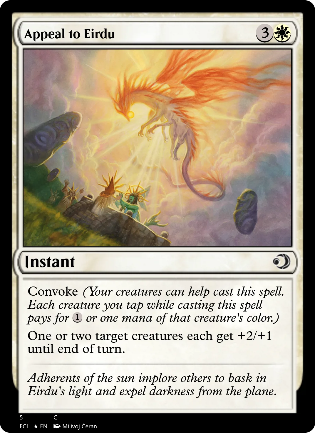 Appeal to Eirdu