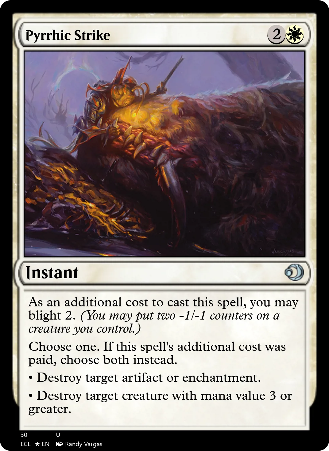 Pyrrhic Strike
