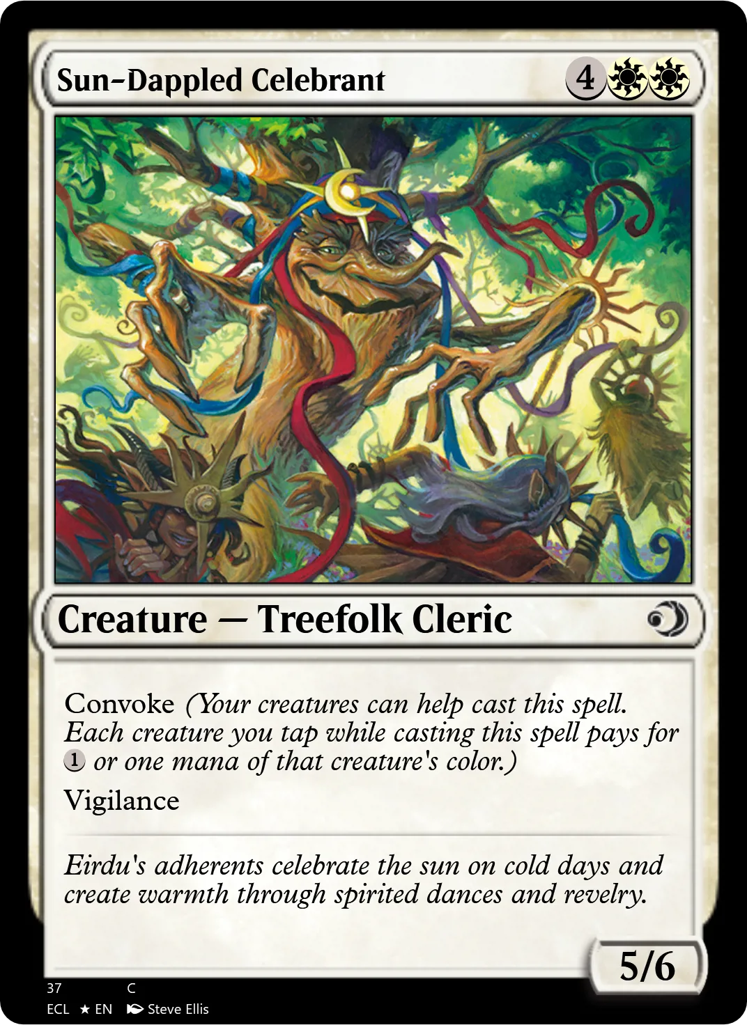 Sun-Dappled Celebrant