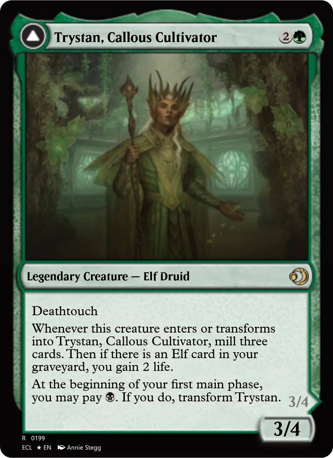 Trystan, Callous Cultivator