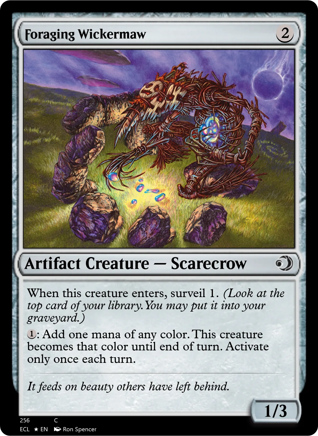Foraging Wickermaw
