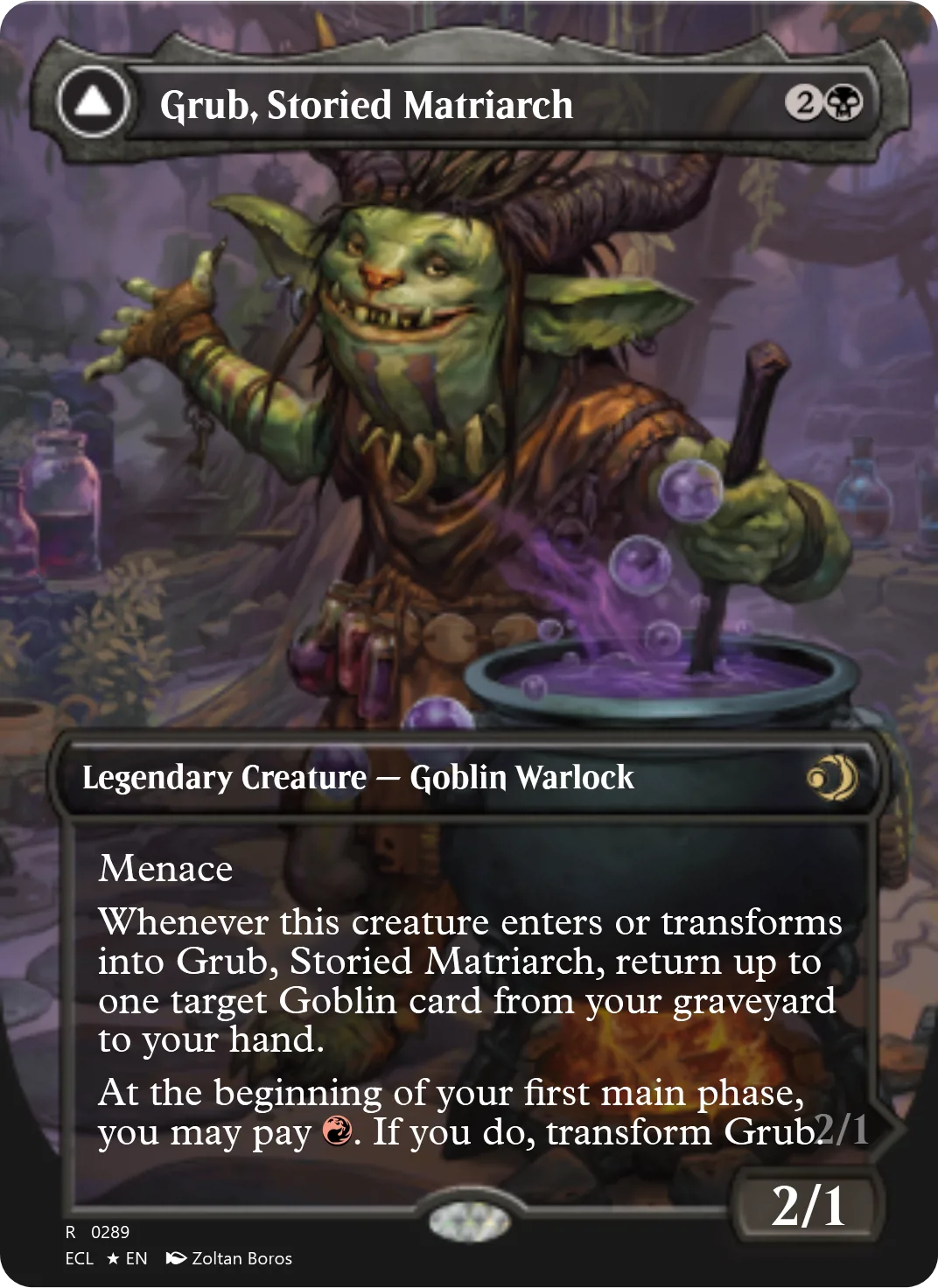 Grub, Storied Matriarch