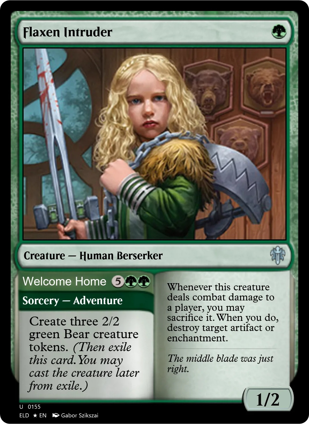 Flaxen Intruder
