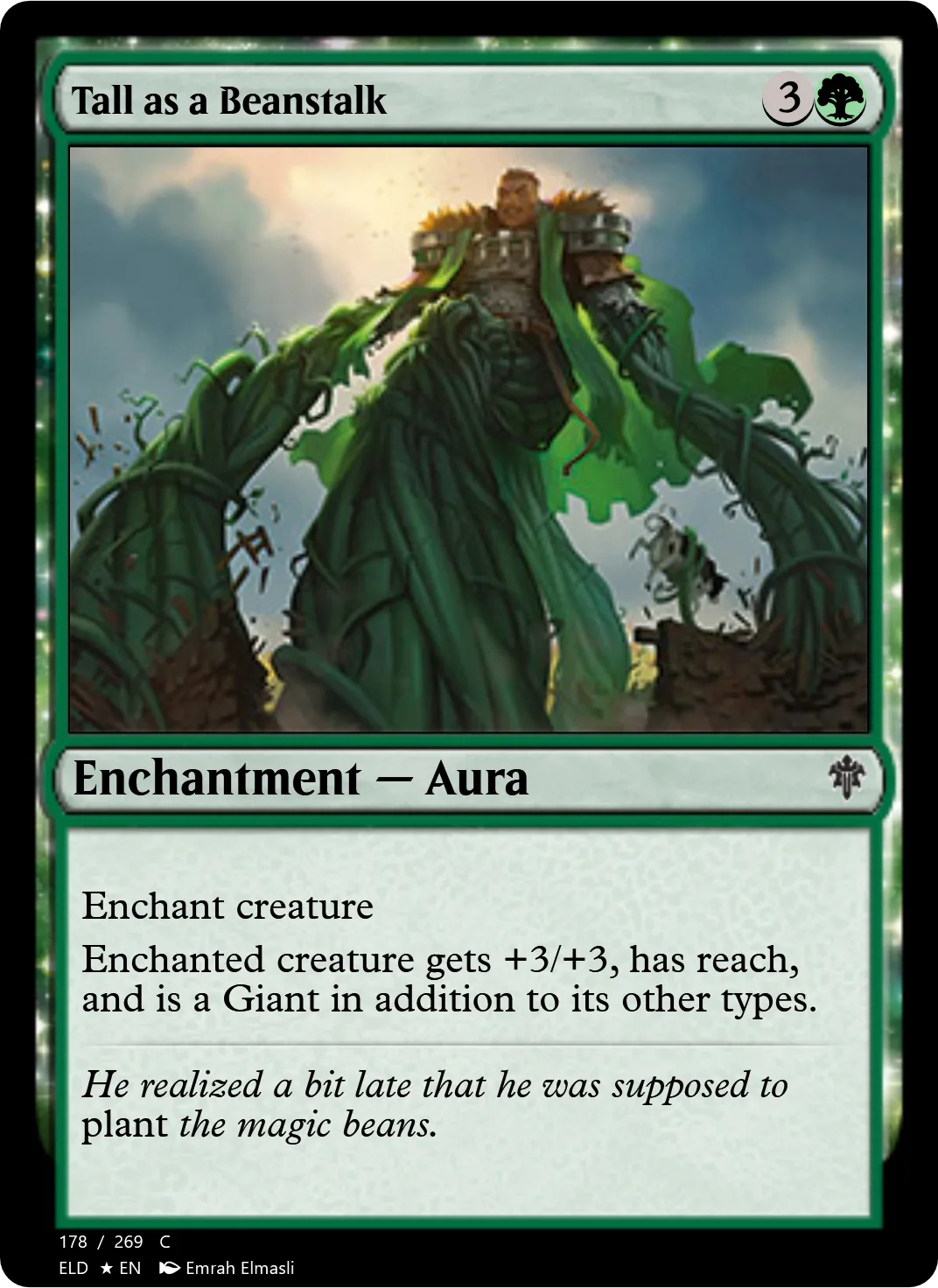 Tall as a Beanstalk