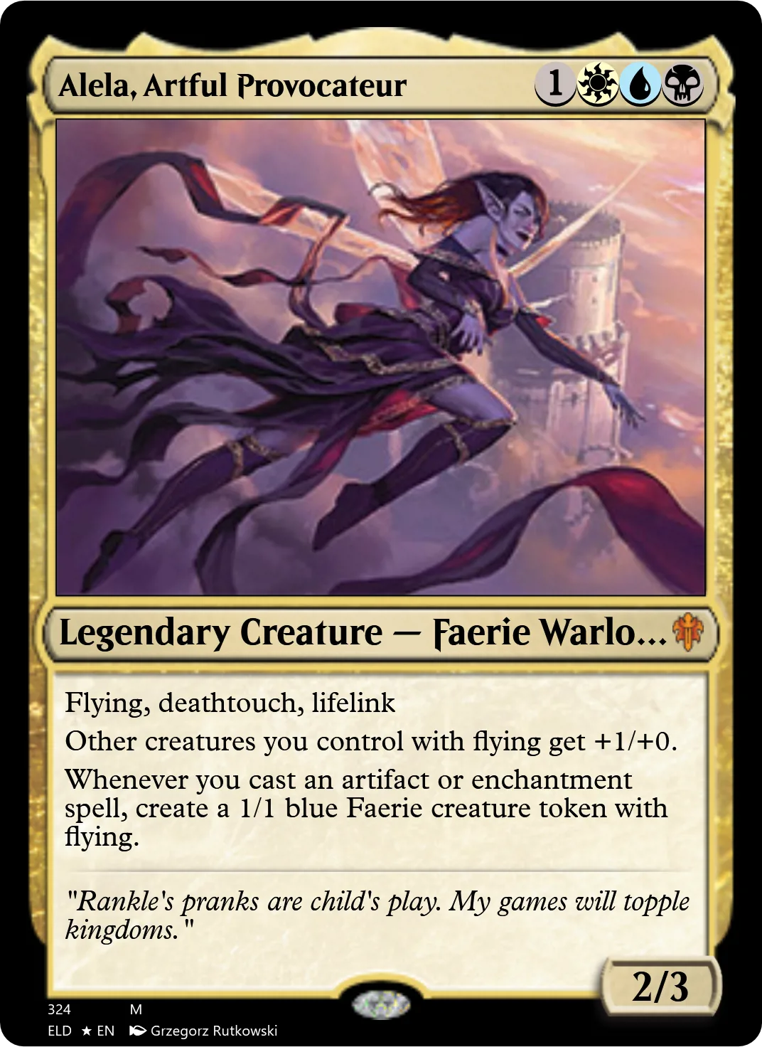 Alela, Artful Provocateur