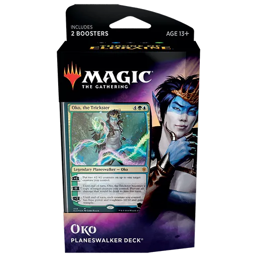 Throne of Eldraine Planeswalker Deck: Oko, the Trickster
