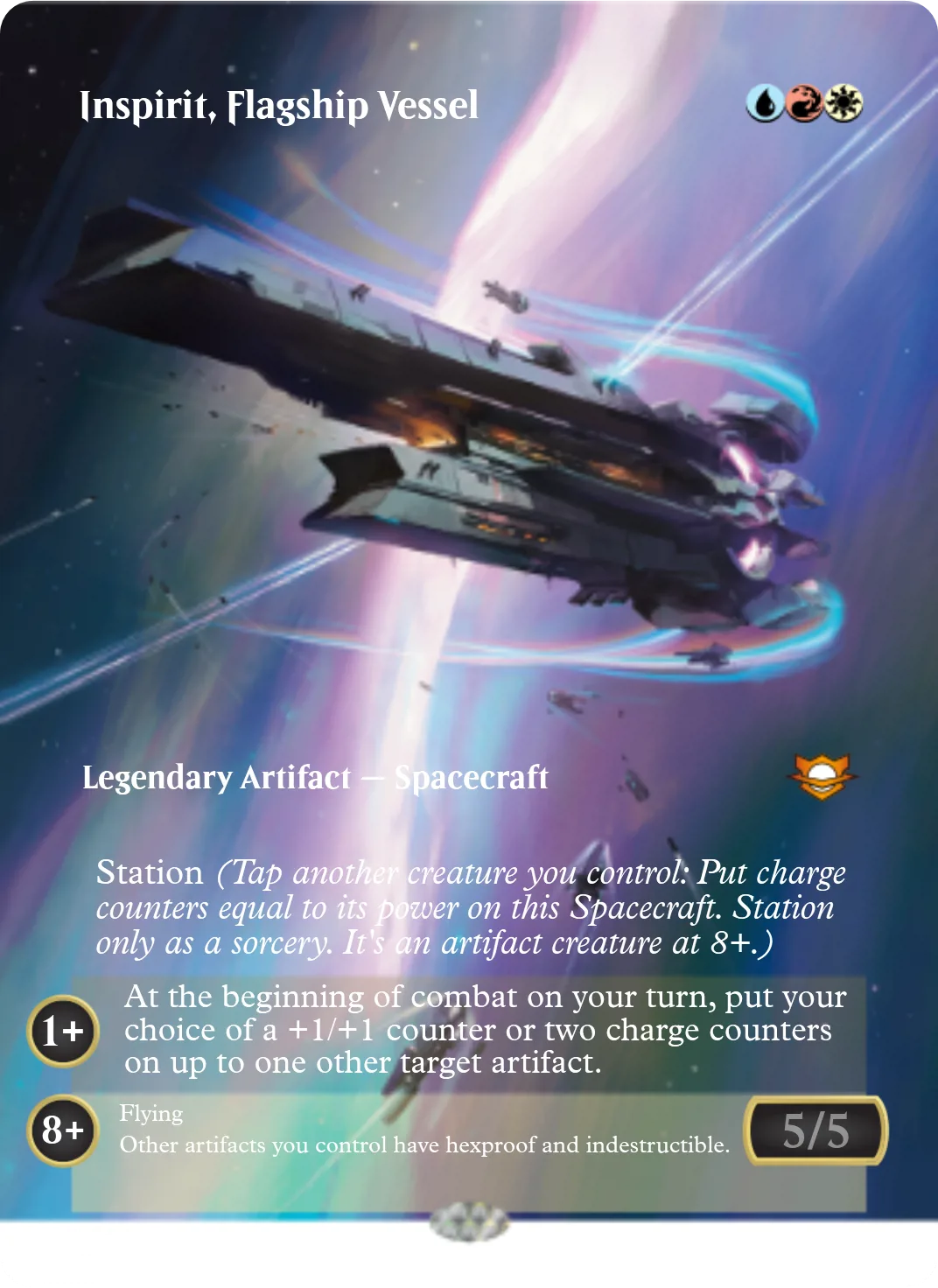 Inspirit, Flagship Vessel