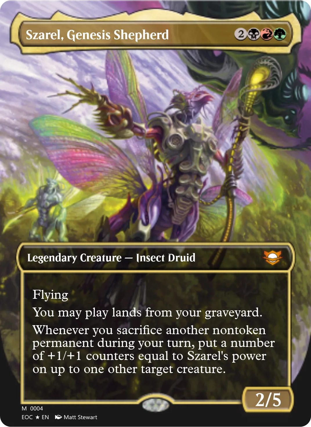Szarel, Genesis Shepherd