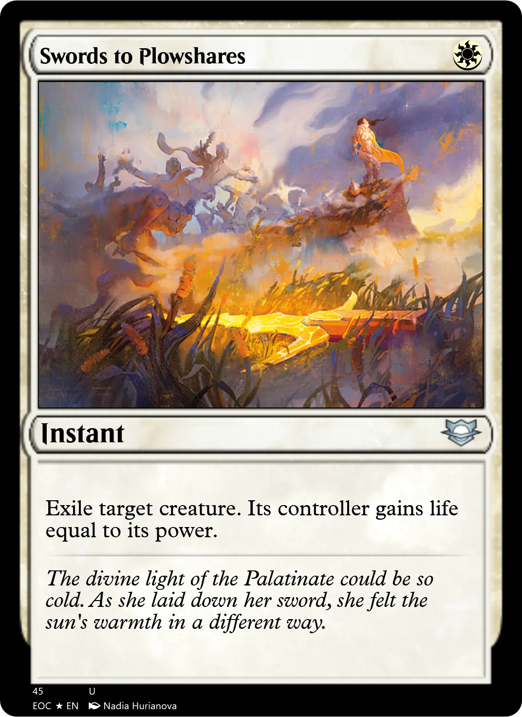 Swords to Plowshares