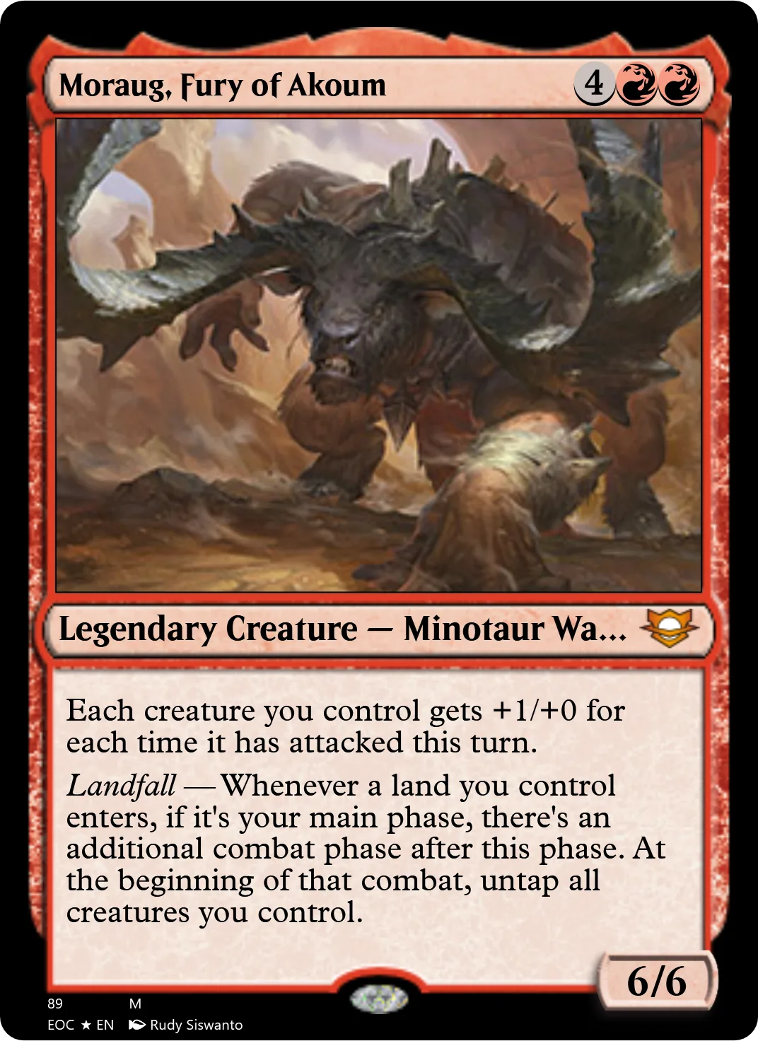 Moraug, Fury of Akoum