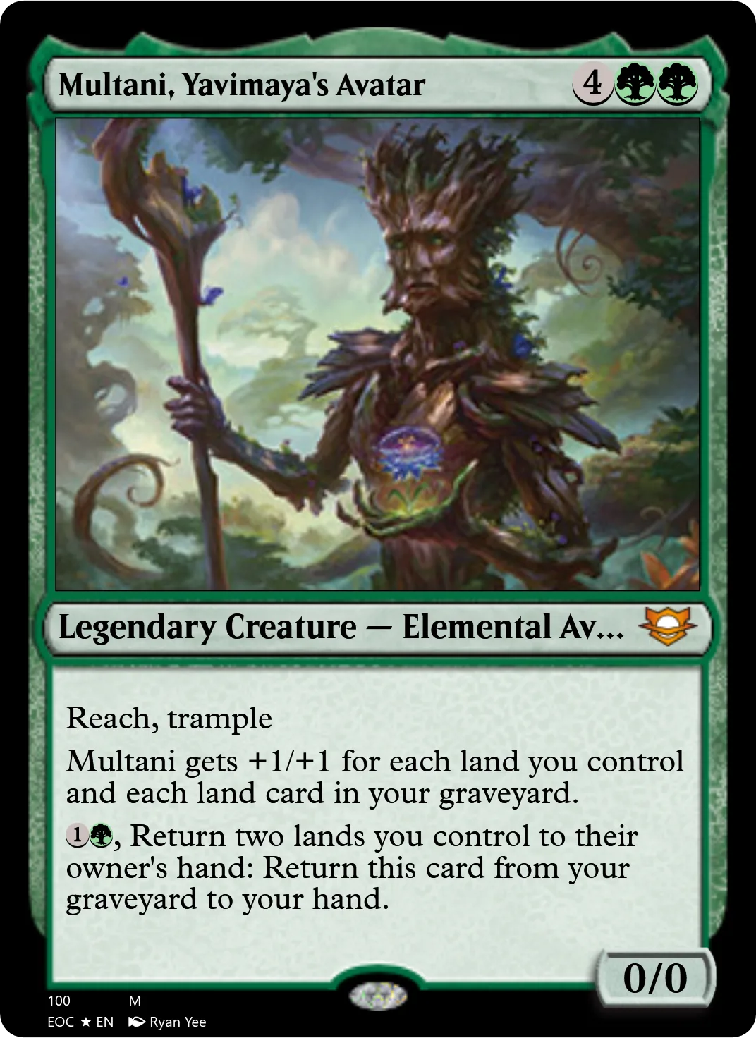 Multani, Yavimaya's Avatar