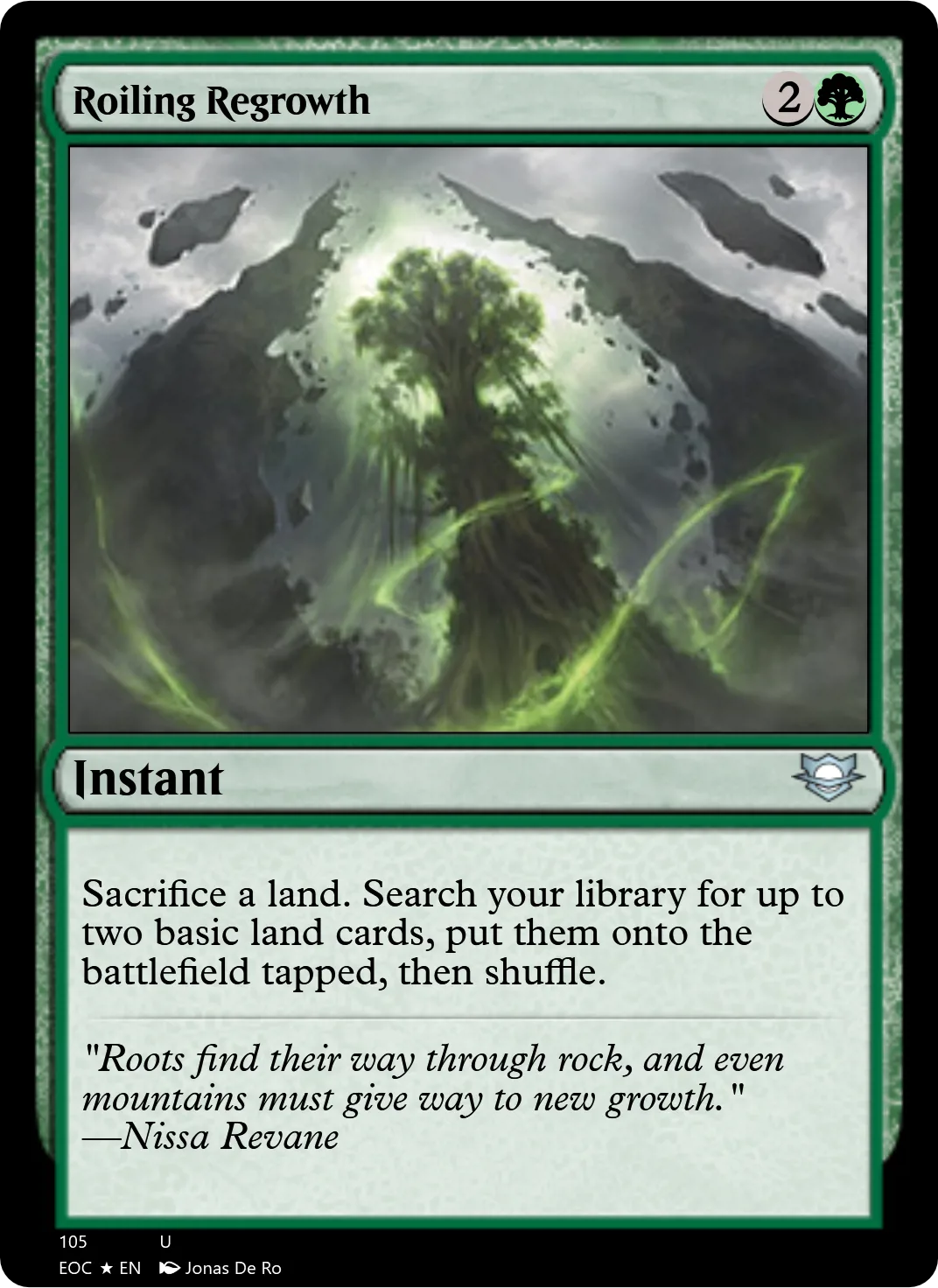 Roiling Regrowth