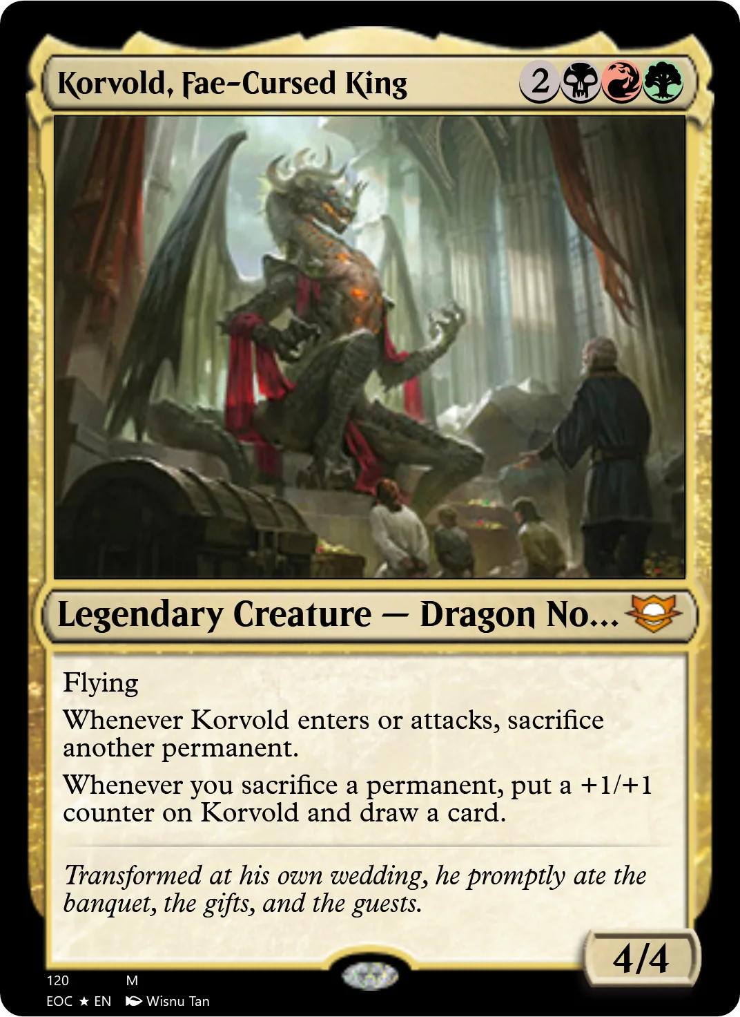 Korvold, Fae-Cursed King