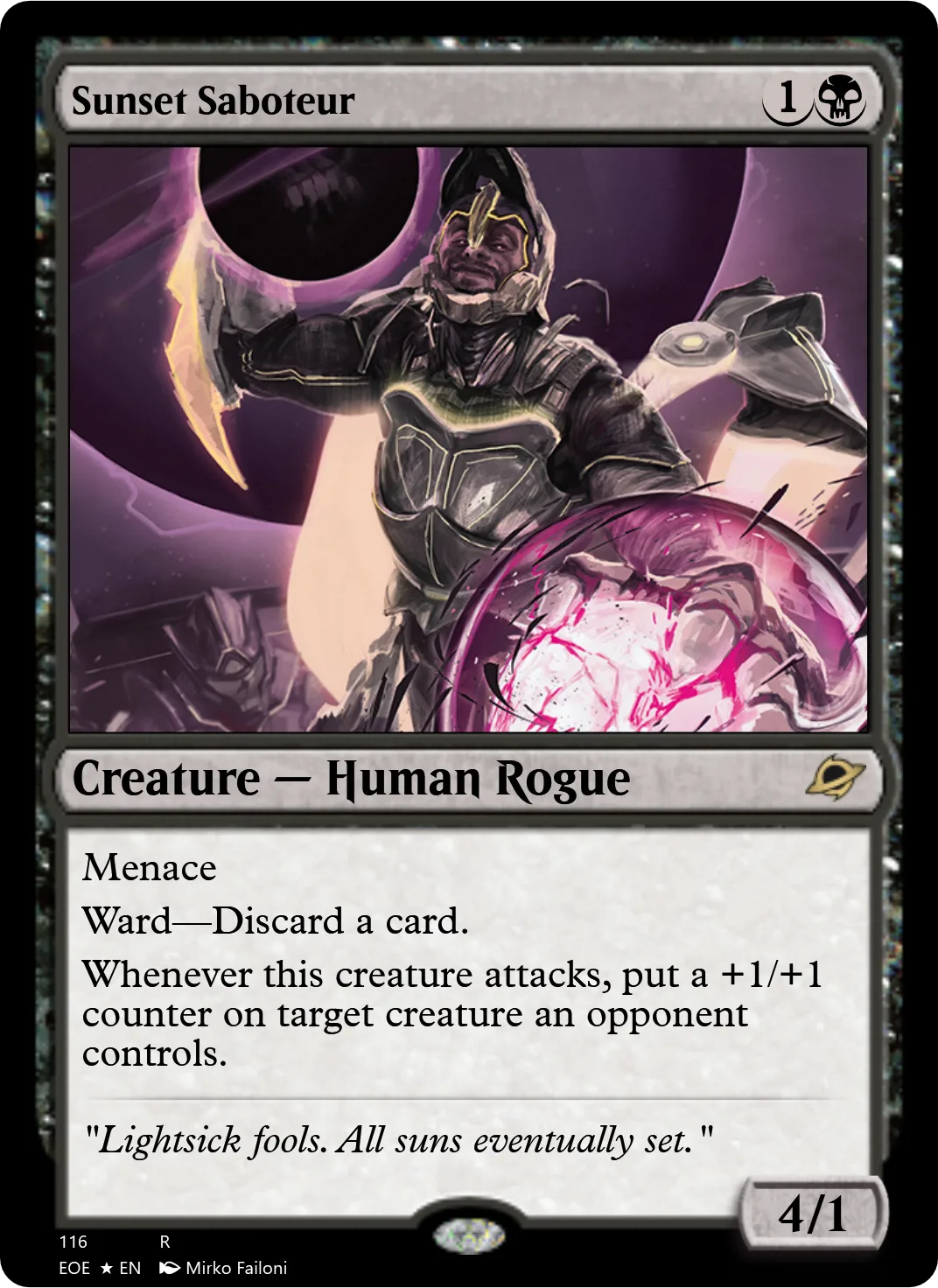 Sunset Saboteur