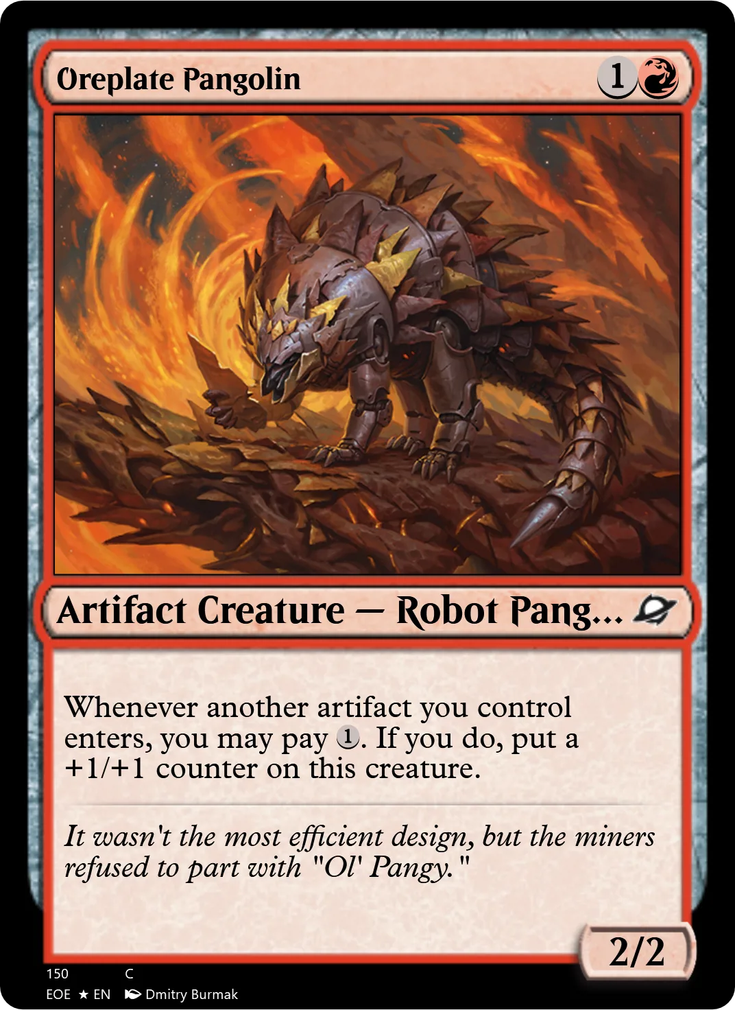 Oreplate Pangolin