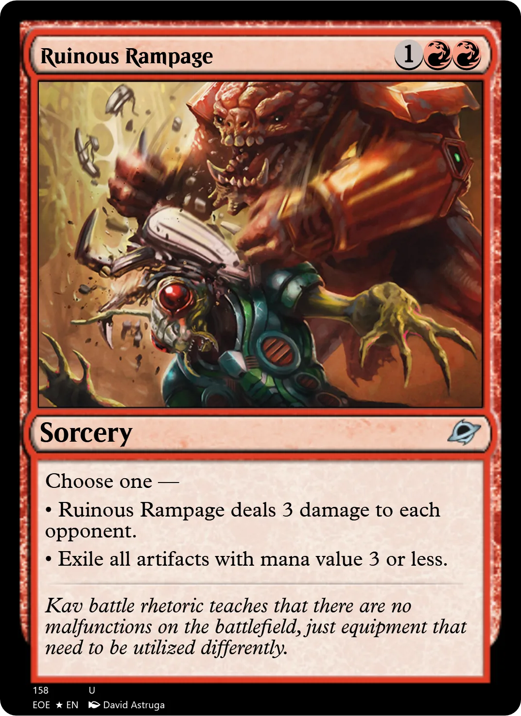 Ruinous Rampage
