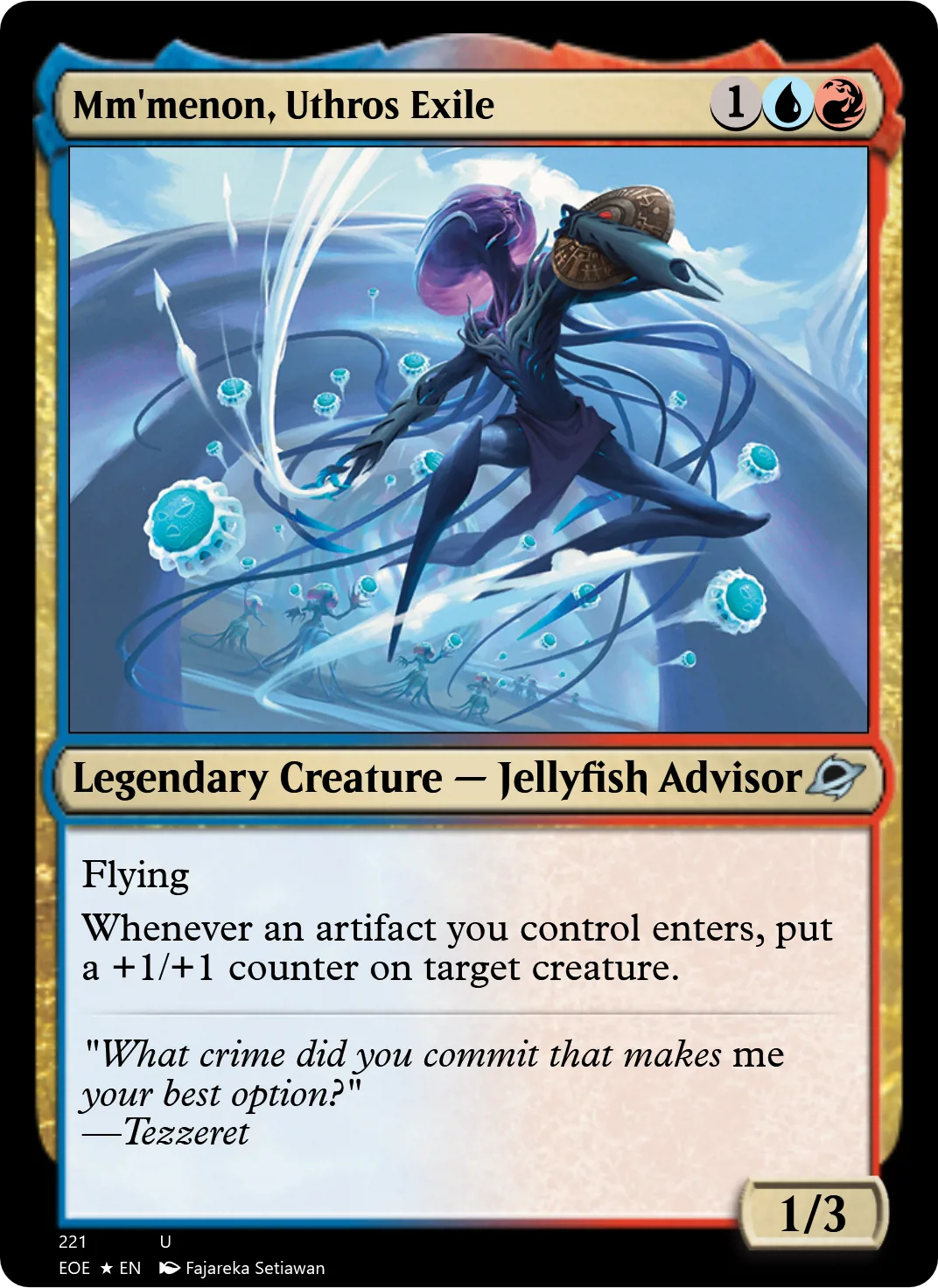 Mm'menon, Uthros Exile