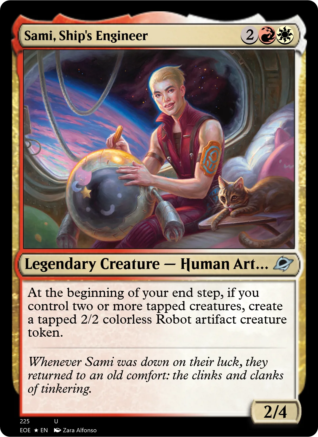 Sami, Ship's Engineer
