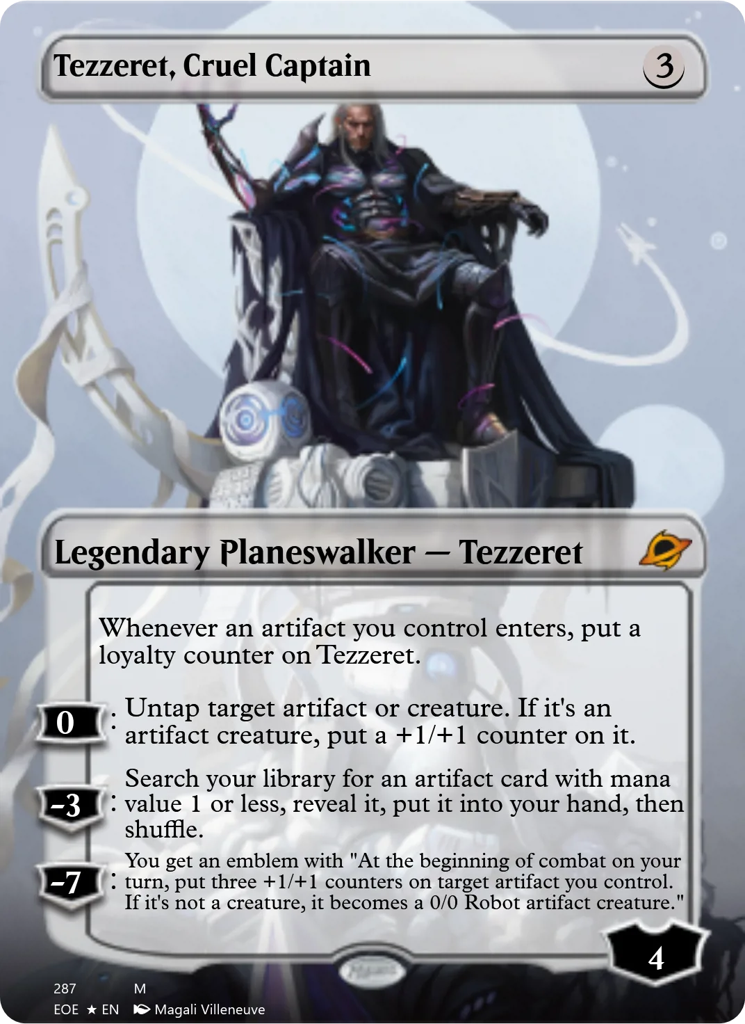 Tezzeret, Cruel Captain