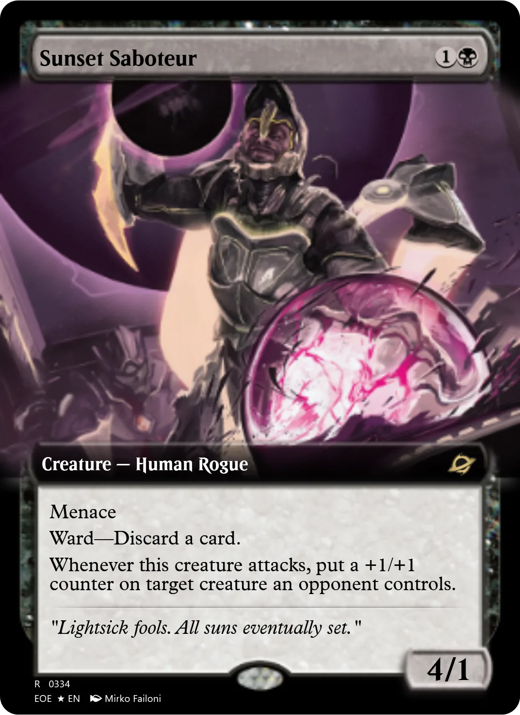 Sunset Saboteur