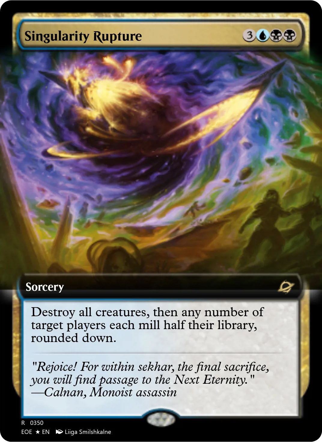 Singularity Rupture